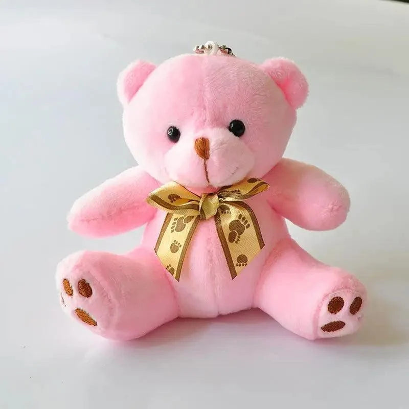 Durable Teddy Bears Stuffed Toys Small Plush Dolls Animal Soft Fluffy Baby Pendant Gift Kids Picnic/Wedding Favor/Baby Shower