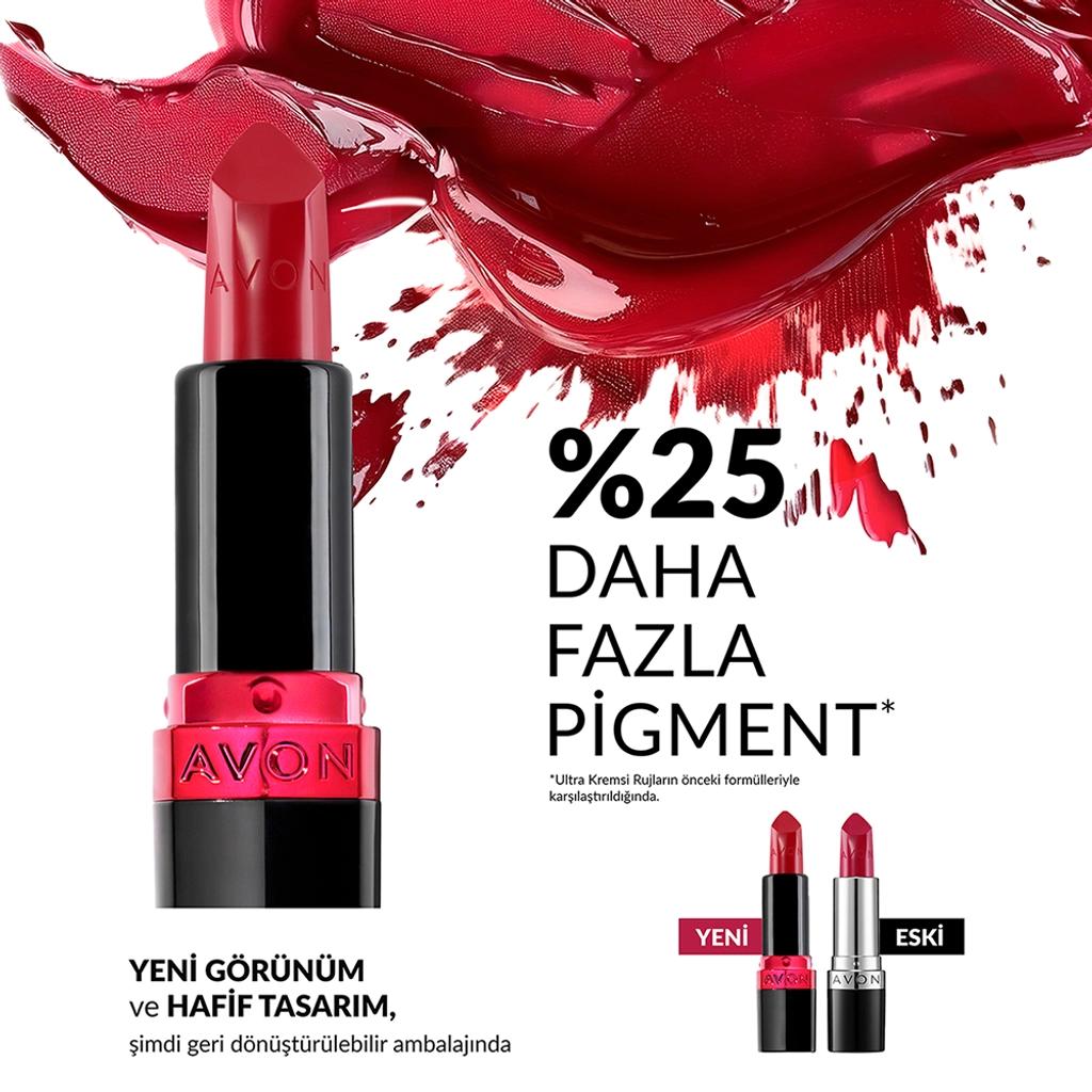 Avon Ultra Creamy Lipstick in 62 Pout 3.6g