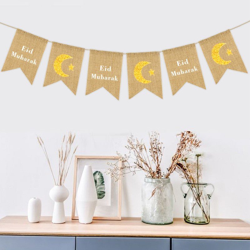 EID MUBARAK Party Decorative Banner(MR026)