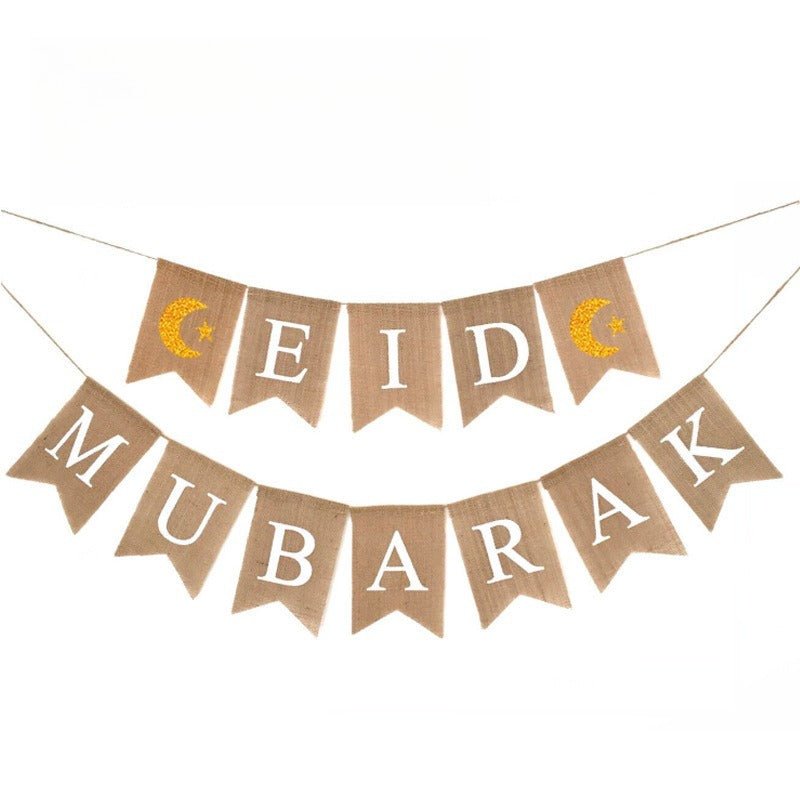 EID MUBARAK Party Decorative Banner(MR026)