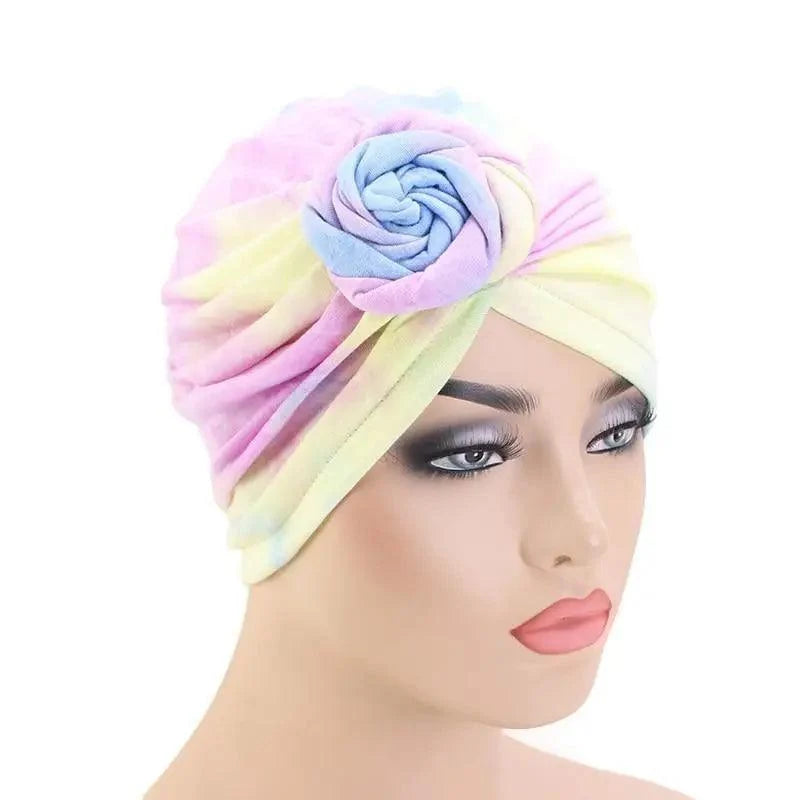 Elegance Mommy And Kids Turban Hat Cap With Big Bow Soft Cute Knot Nursery Beanie Knotted Headban