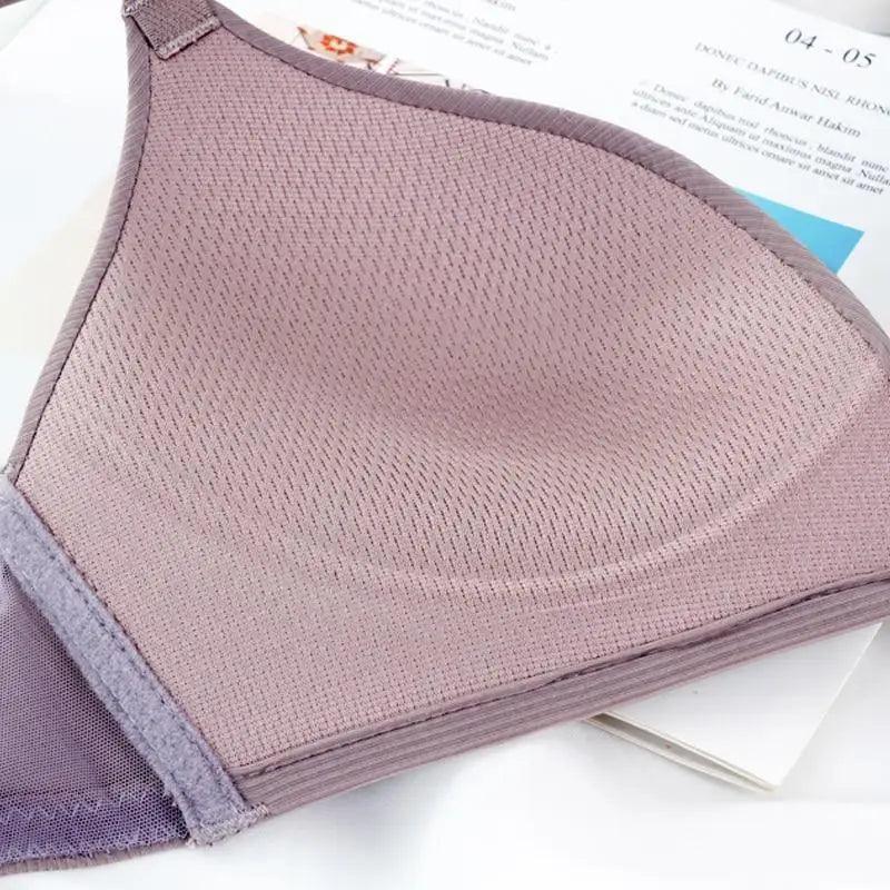 Elegance Seamless Bras for Women Push Up Bras No Wire Brassiere A B Cup Underwear Sexy Bra Three Quarters(3/4 Cup) Bras For Ladies