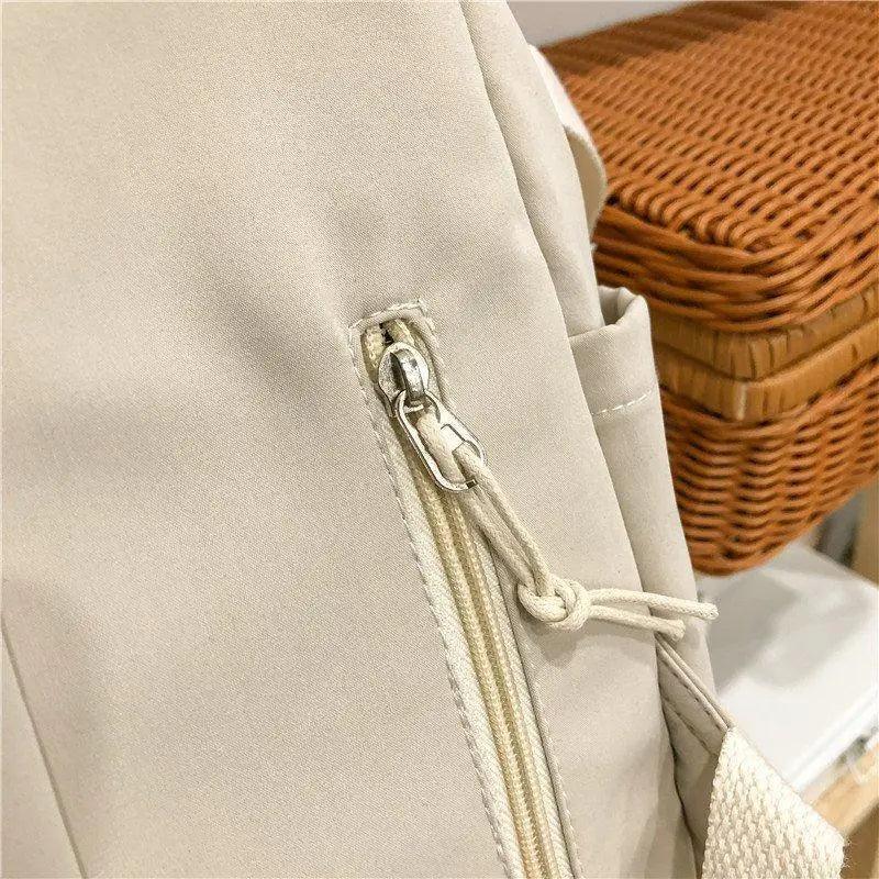 Elegant Female Backpack For Teenager Girls And Women Cute Fashionable Book Schoolbag And Laptop Bag