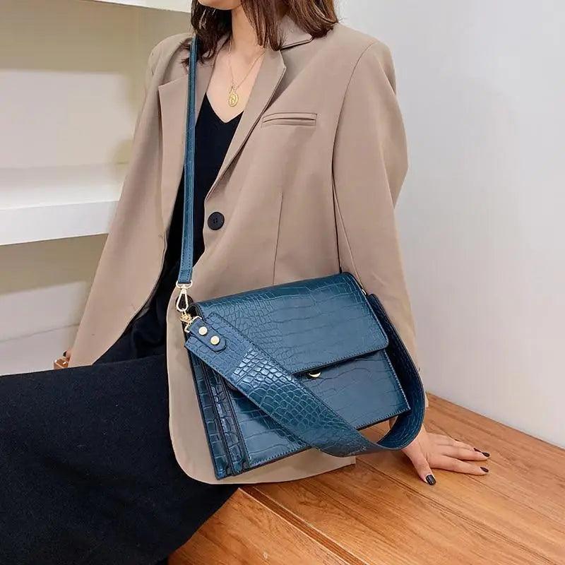 Elegant Modern Women and Girls New Luxury Pu Leather Messenger Bags For Girls And Ladies Handbags for Women Gifts