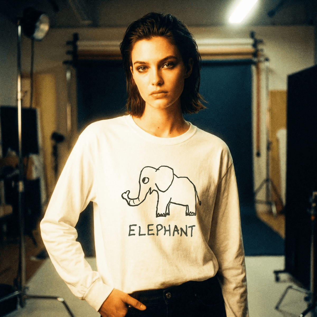 Elephant - Long Sleeve Tee