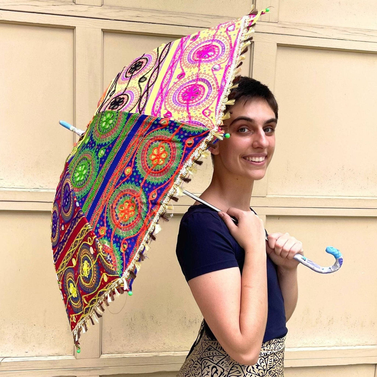 Embellished Parasol Umbrellas