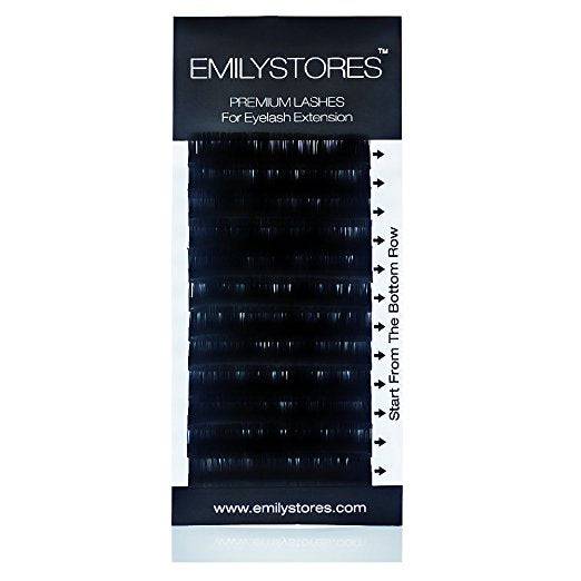 EMILYSTORES Lash Extensions 0.20 & 0.15 mm C Curl