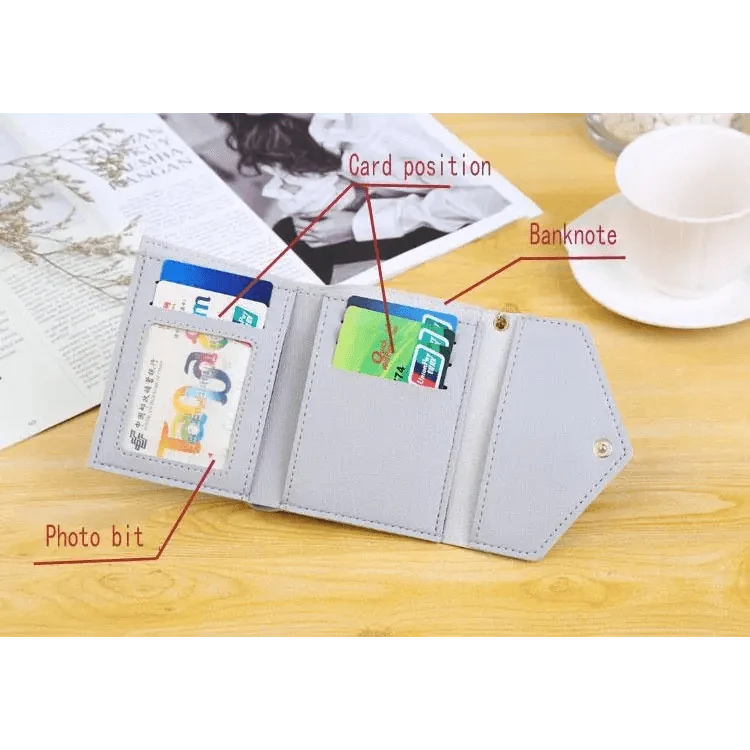 Ethnic Design Leather Small Wallet For Women Luxury Famous Short Coin Zipper Purse, Credit Card Holder Mini Wallets/Purses Female