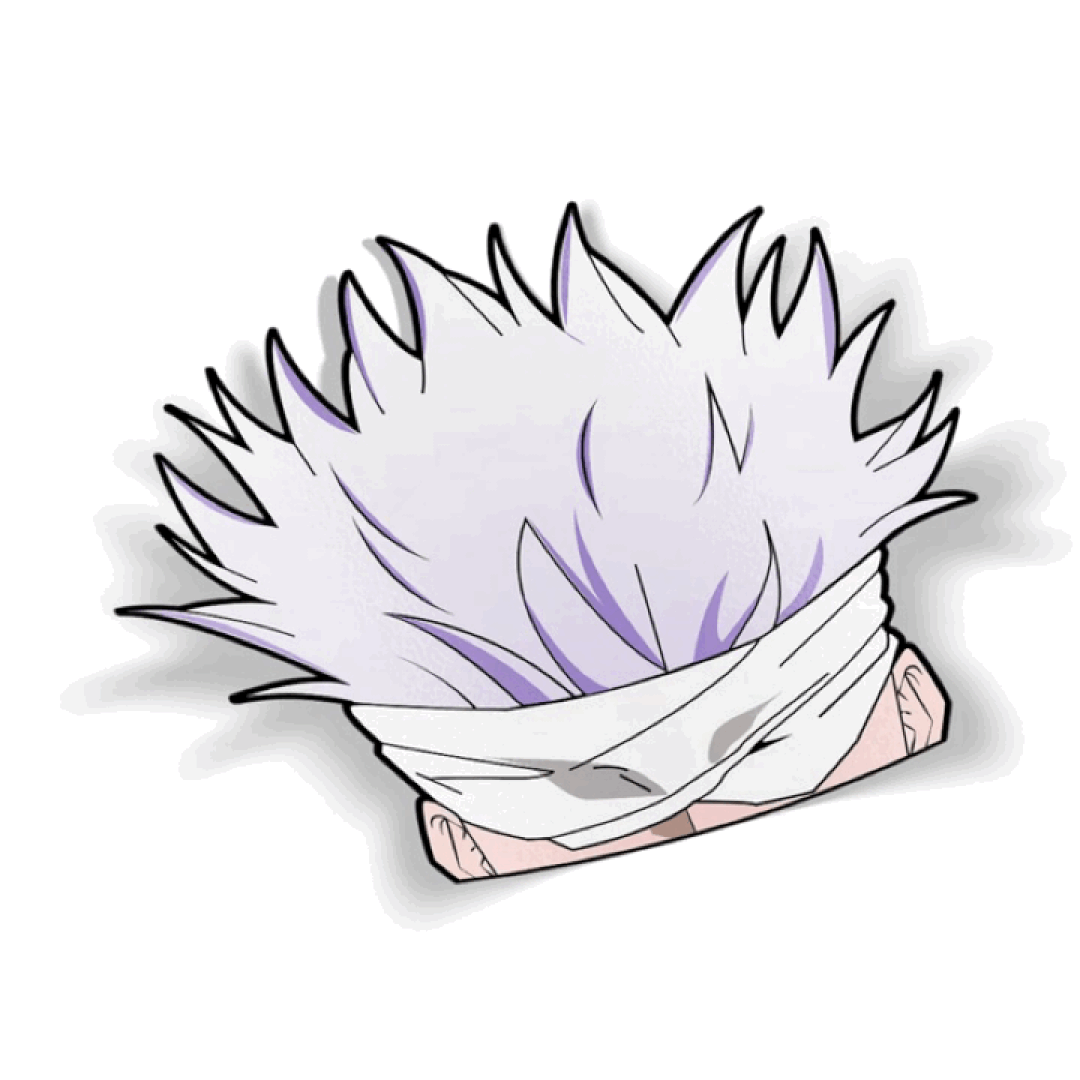 White Bands Motion Sticker
