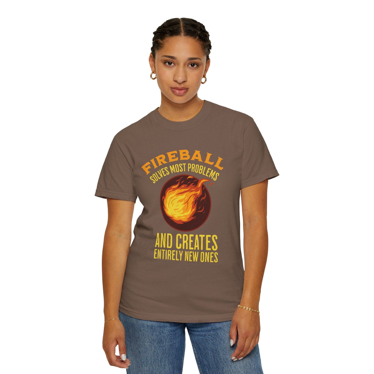 Fireball D&D T-Shirt - Comfort Colors