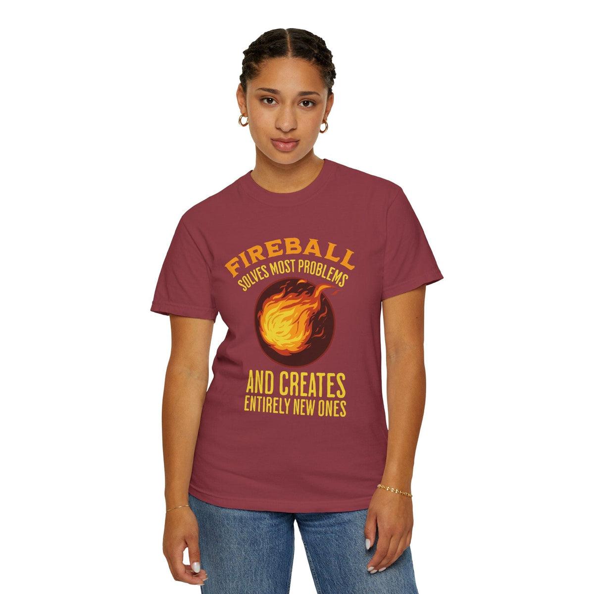 Fireball D&D T-Shirt - Comfort Colors