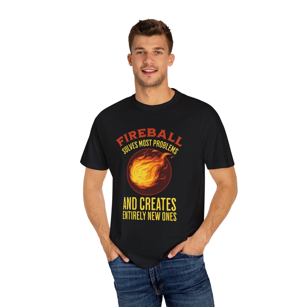 Fireball D&D T-Shirt - Comfort Colors