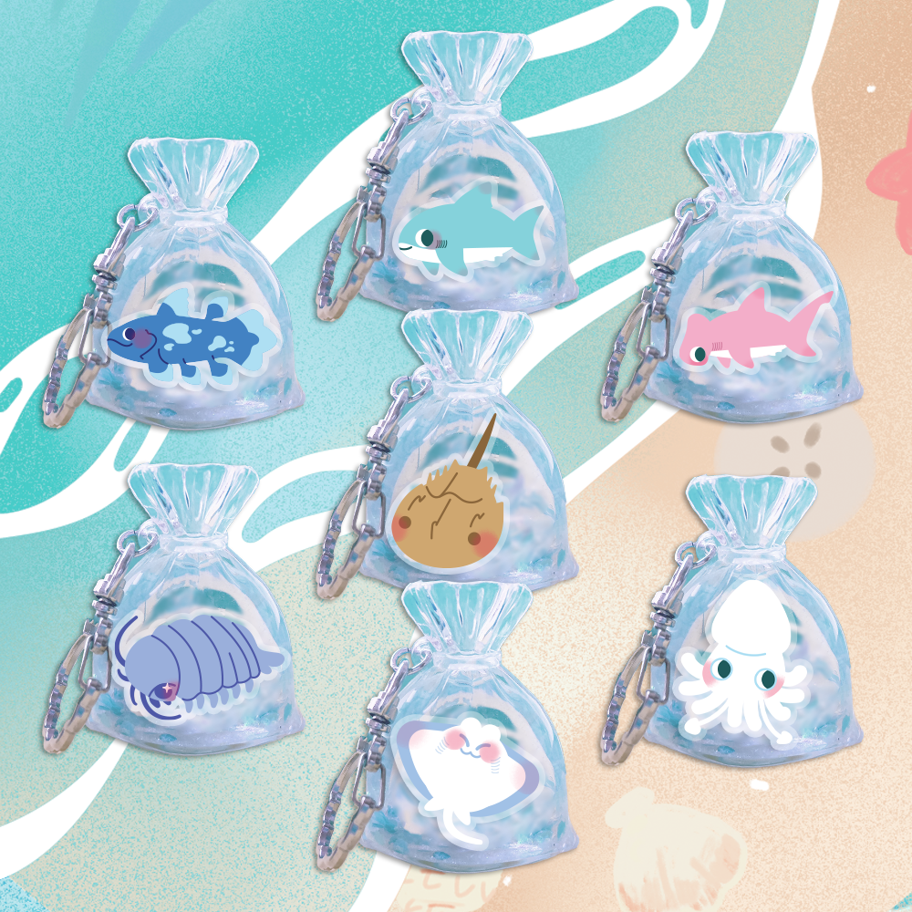 [LAST CHANCE] Ocean Fishbag Charms