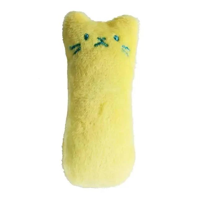 Funny Colorful Teeth Grinding Catnip Toys Cute Kitten Chewing Toy Stuffed Toys For Pets Soft Cat Toys