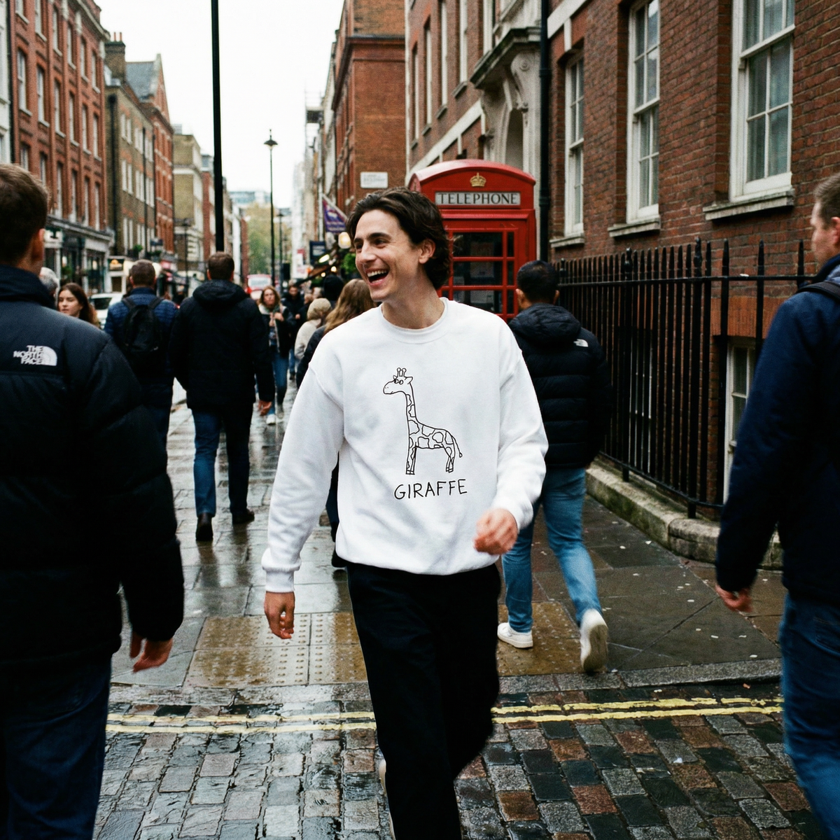 Giraffe - Crewneck Sweatshirt