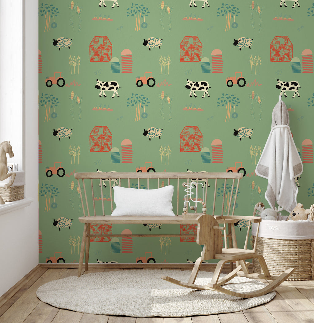Macdonald Wallpaper by Grumble Co. Designs