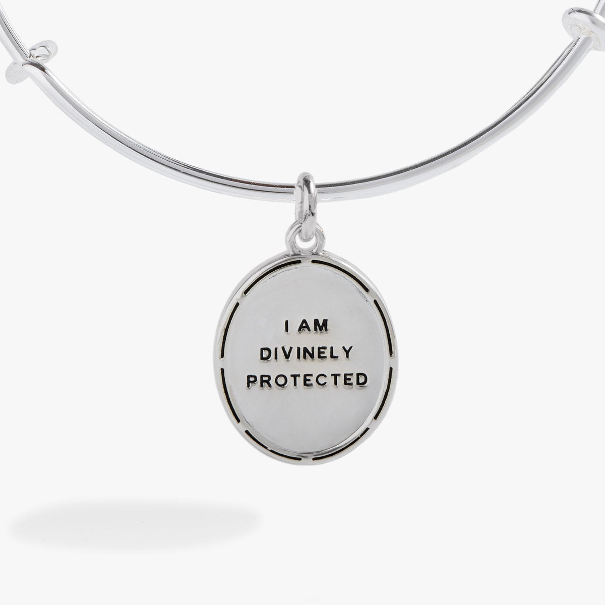 Two-Tone Guardian Angel Bangle