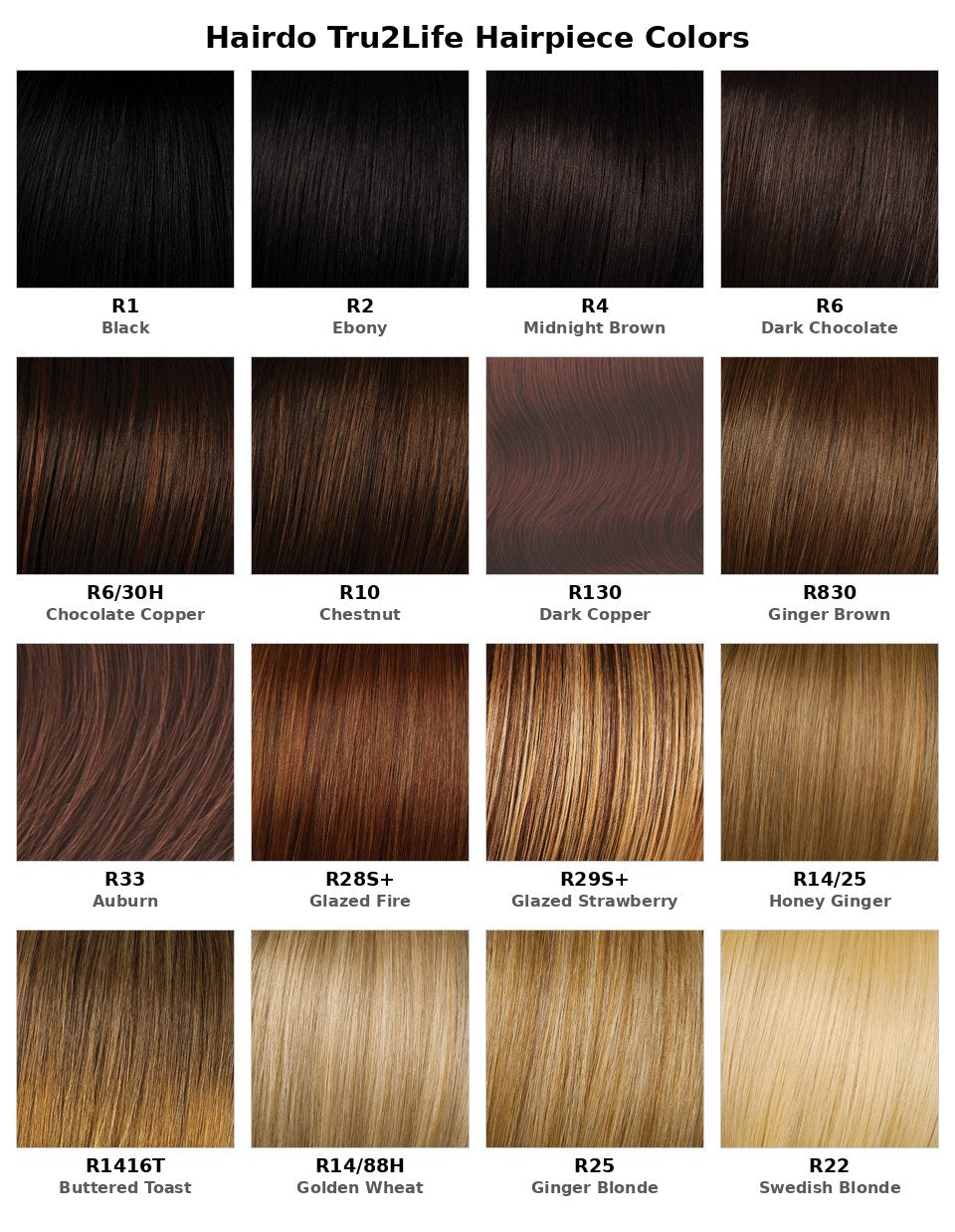 Hairdo 18" Wavy 3-Piece Clip-In Extension Kit, Color R1416T Buttered Toast