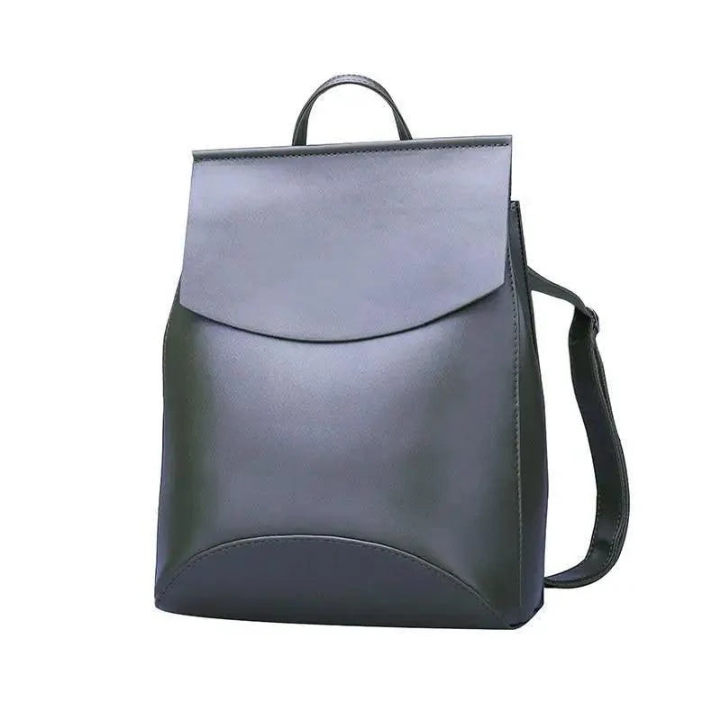 High Quality Leather Backpacks For Fashionable Women And Teenage Girls Large Capacity Shoulder Bagpack