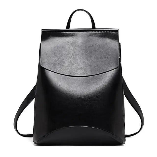High Quality Leather Backpacks For Fashionable Women And Teenage Girls Large Capacity Shoulder Bagpack