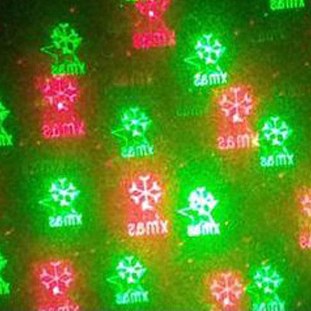 Holiday Light Projectors with Red and Green 12 Patterns
