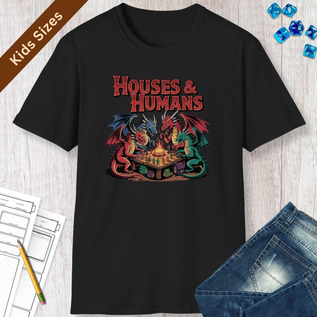 Houses & Humans Kids D&D Tshirt