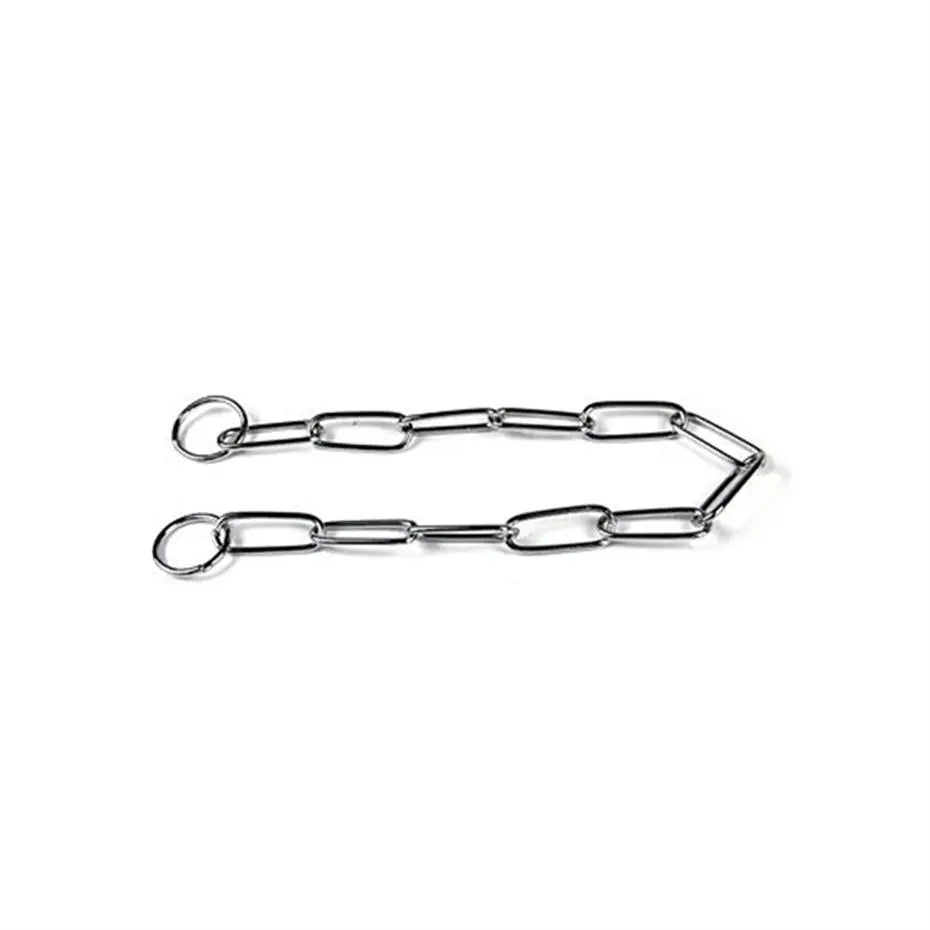 Lion Pet Single Row Training Chain Collar 3mm x 55cm