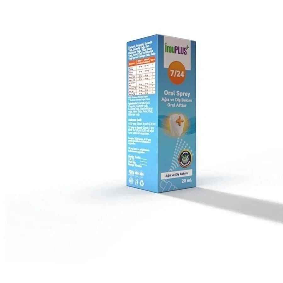 Cnr Ilac Imuplus 7/24 Oral Care Spray with Propolis 20 ml