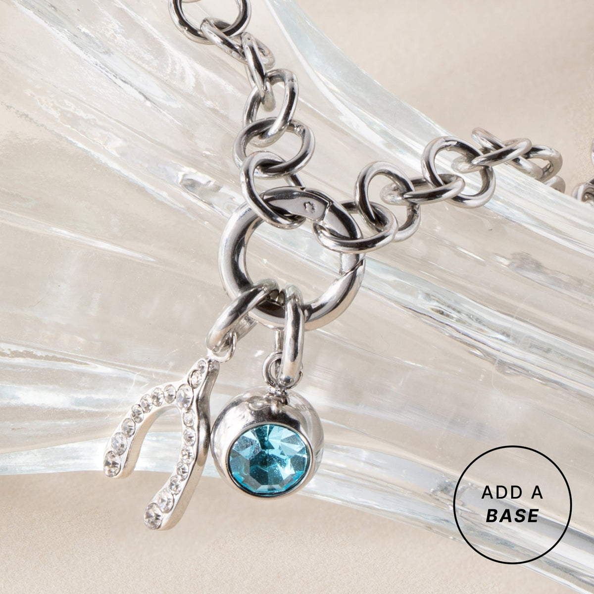 March Birthstone Interchangeable Charm