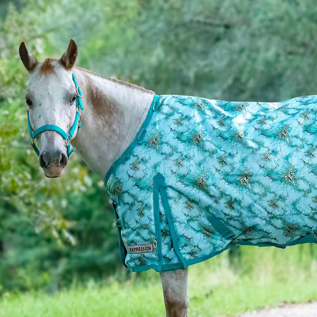 Jeffers Expression Pony 1200 Denier Medium Weight Standard Neck Turnout Blanket, 240g Fill