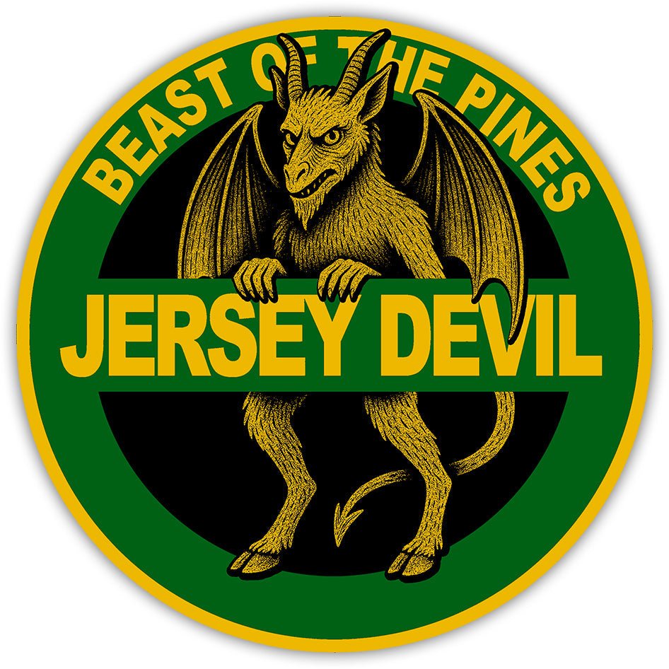 Jersey Devil Highway Sign Flexible Magnet