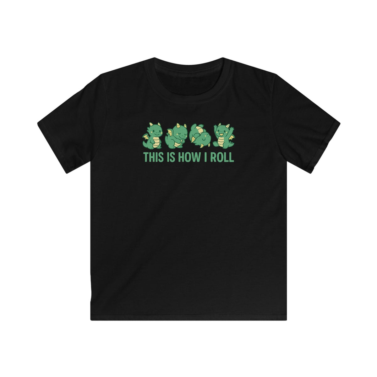 Kids This Is How I Roll Dragon T-Shirt
