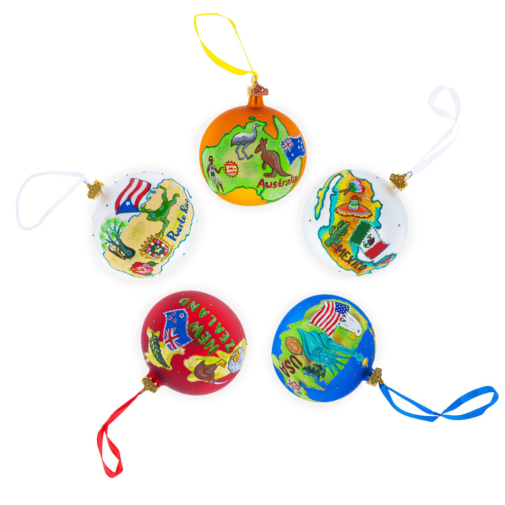 Anaheim, Maryland Glass Ball Christmas Ornament 4 Inches