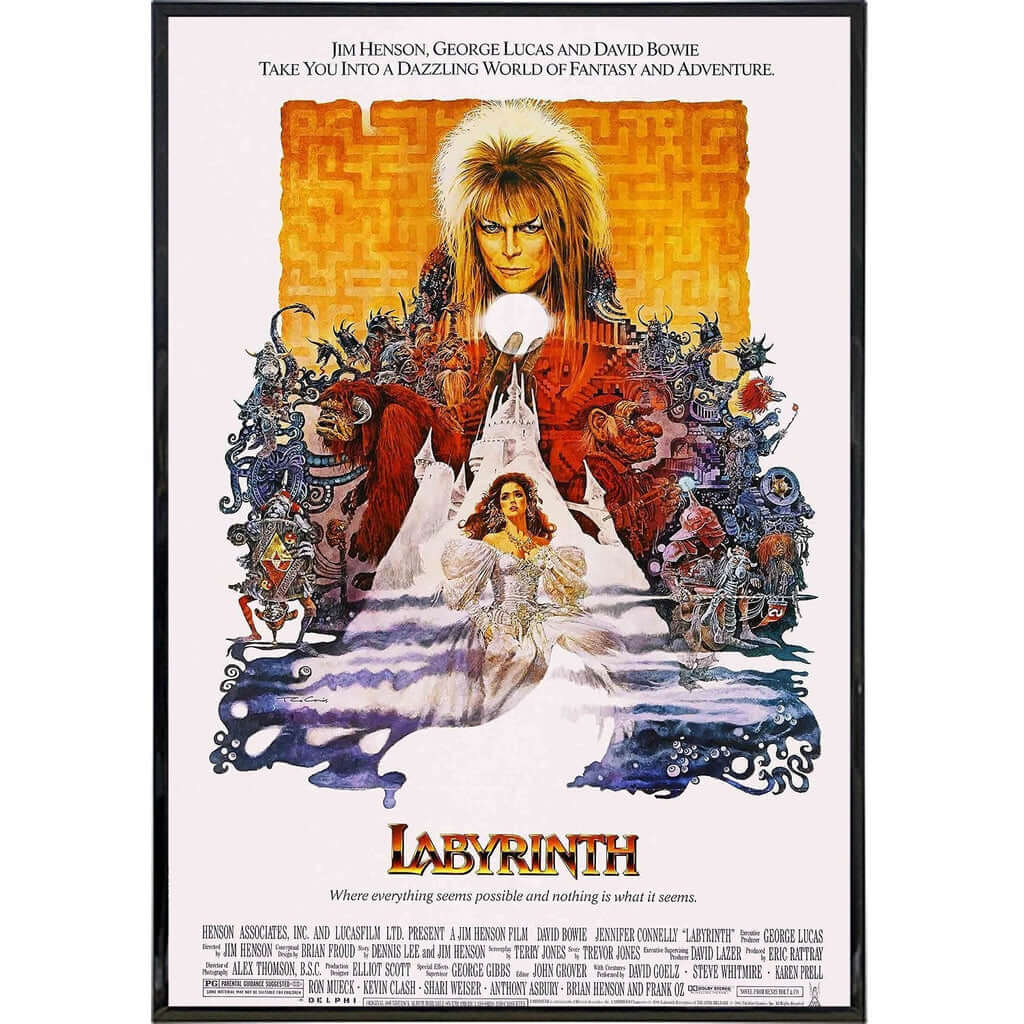 Labyrinth Film Poster Print