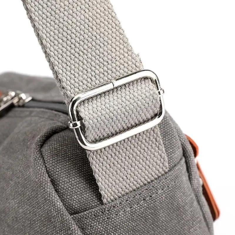 Lavish Style Canvas Crossbody Bag For Women And Girld Travel Bag Lightweighted Casual Shoulder Bag For Females