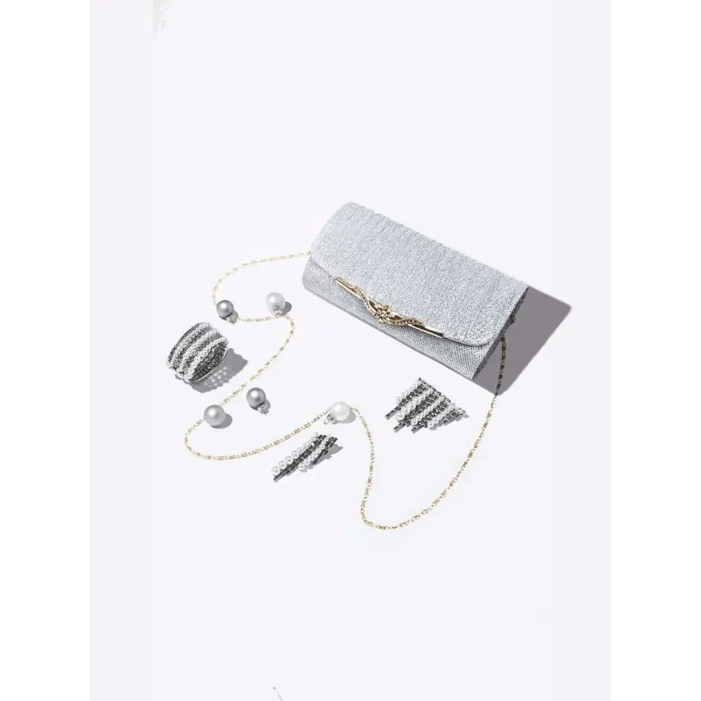 Lavish Style Women's Evening Party Bag Luxury Banquet Glitter Wedding Clutches For Ladies And Girls Gifts