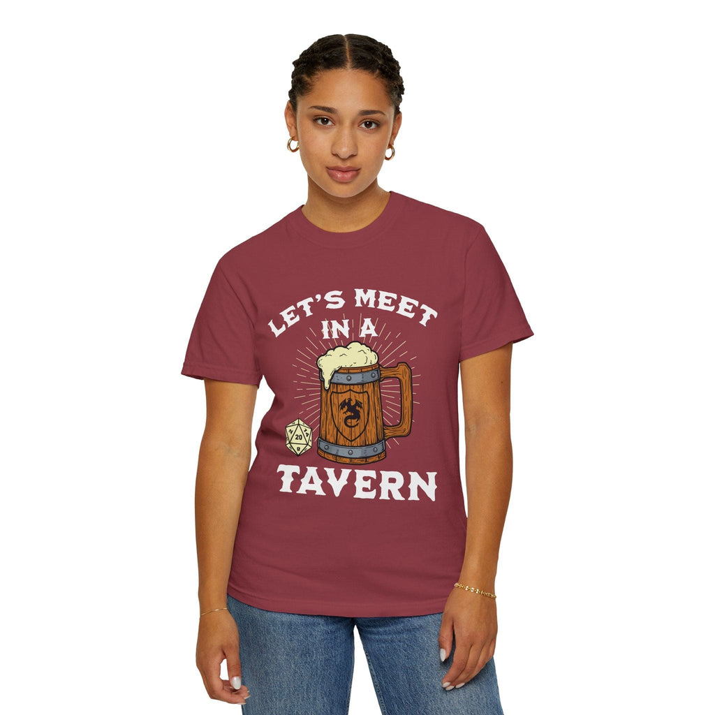 Let's Meet in a Tavern D&D Shirt - Comfort Colors