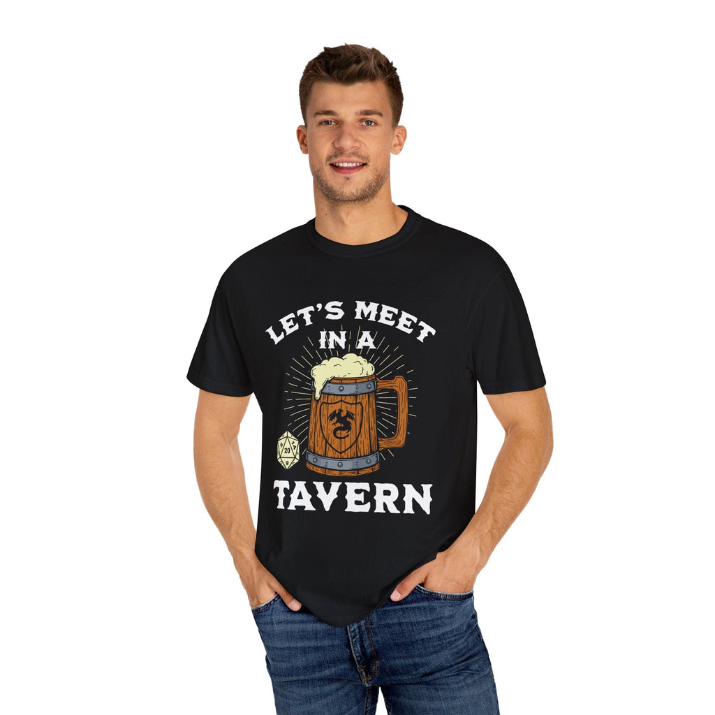 Let's Meet in a Tavern D&D Shirt - Comfort Colors