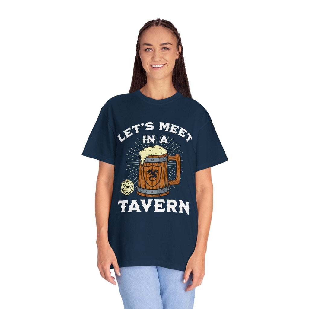 Let's Meet in a Tavern D&D Shirt - Comfort Colors