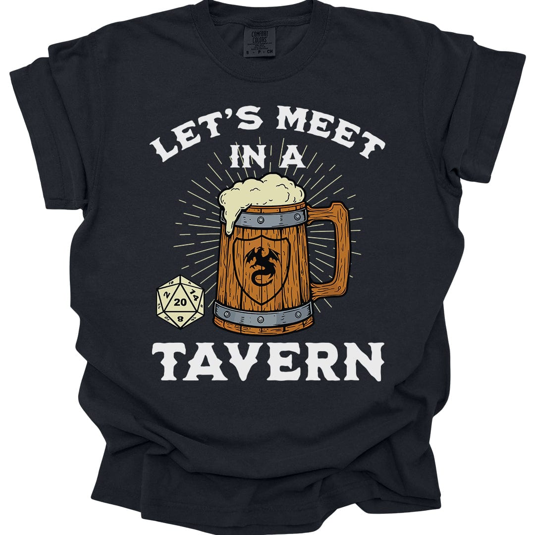 Let's Meet in a Tavern D&D Shirt - Comfort Colors