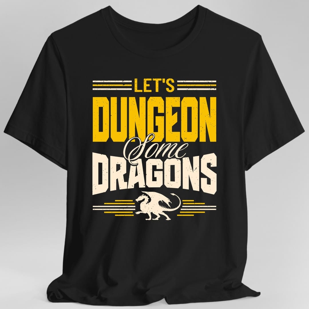 Let's Dungeon Some Dragons D&D Shirt