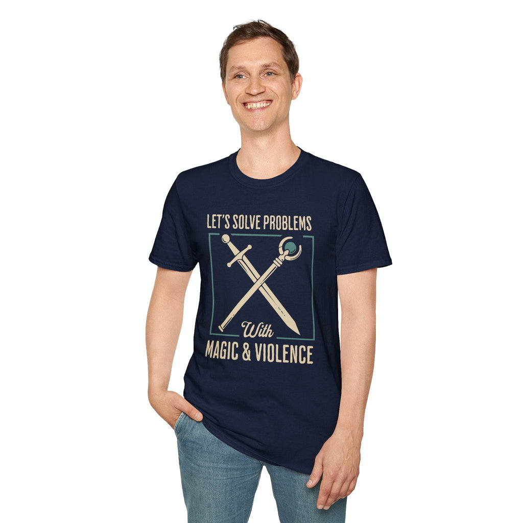Let's Solve Problems with Magic & Violence T-Shirt