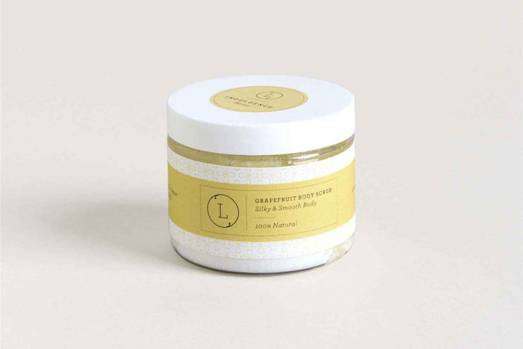 Grapefruit Body Scrub – Natural Exfoliating Salt Scrub