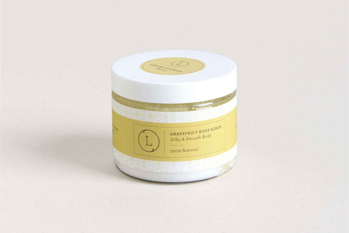 Grapefruit Body Scrub – Natural Exfoliating Salt Scrub