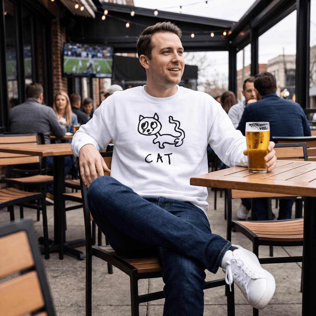 Cat - Crewneck Sweatshirt