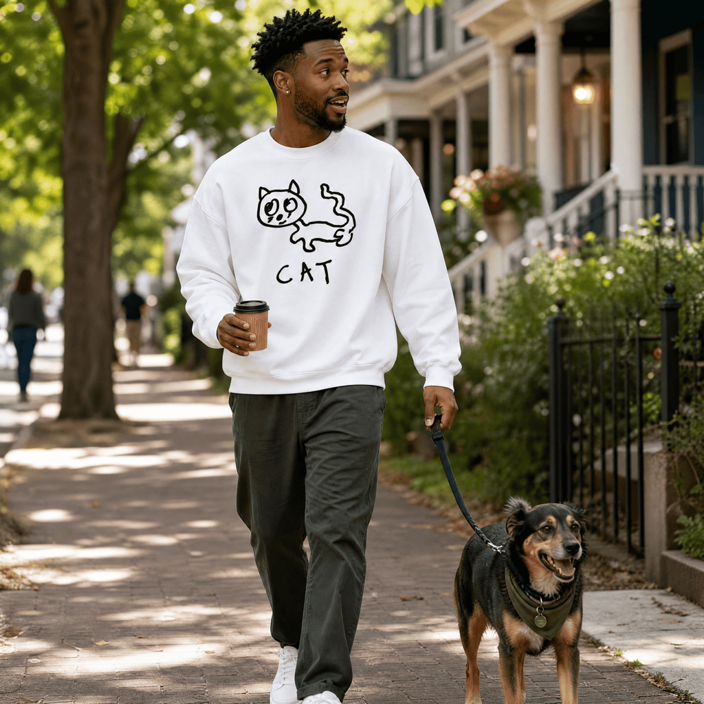 Cat - Crewneck Sweatshirt