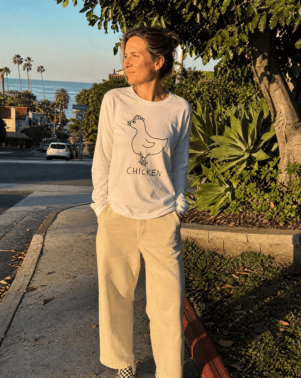 Chicken - Long Sleeve Tee