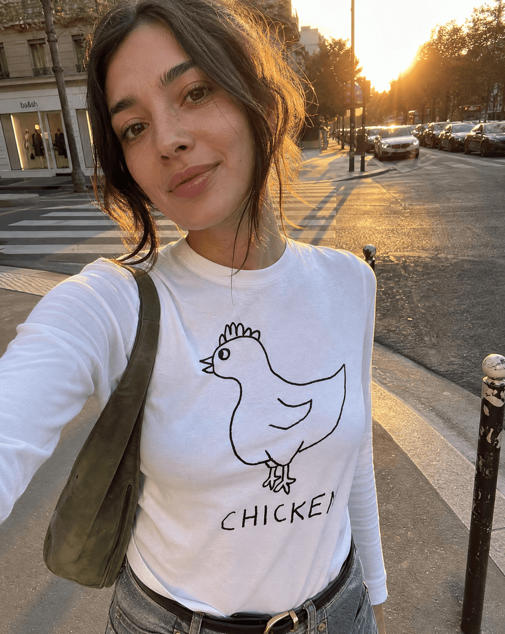 Chicken - Long Sleeve Tee