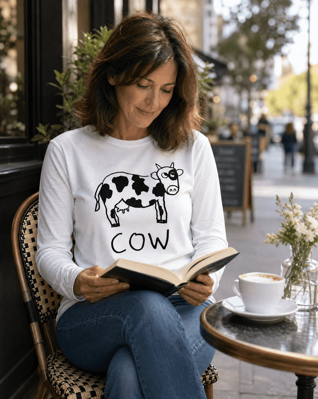Cow - Long Sleeve Tee
