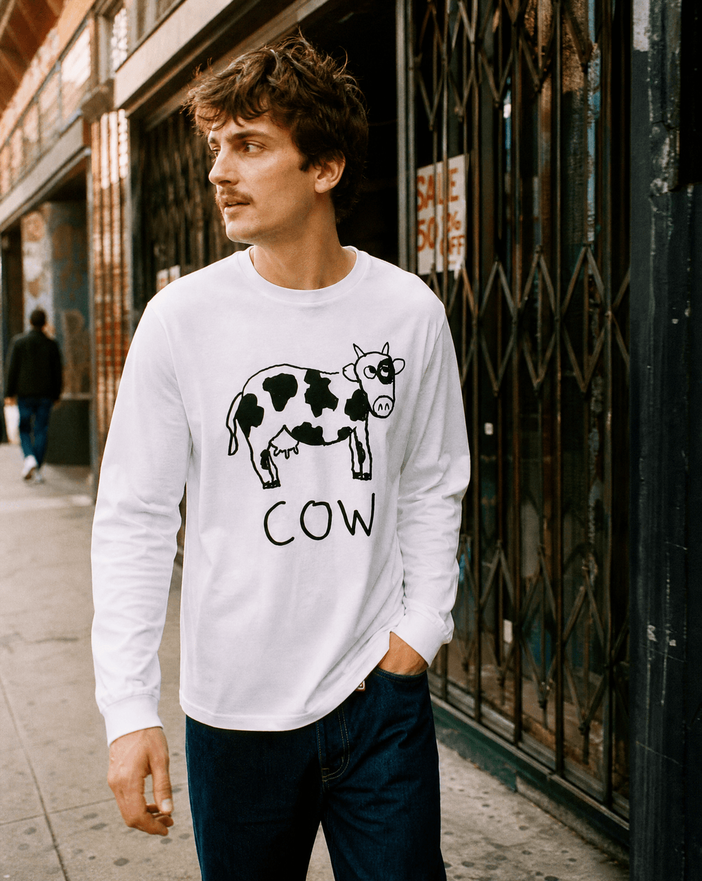 Cow - Long Sleeve Tee